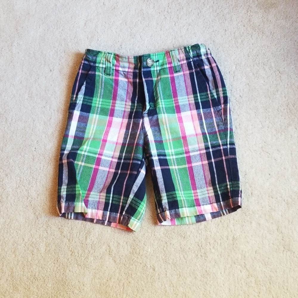 Boys Gymboree Plaid Shorys - Size 6